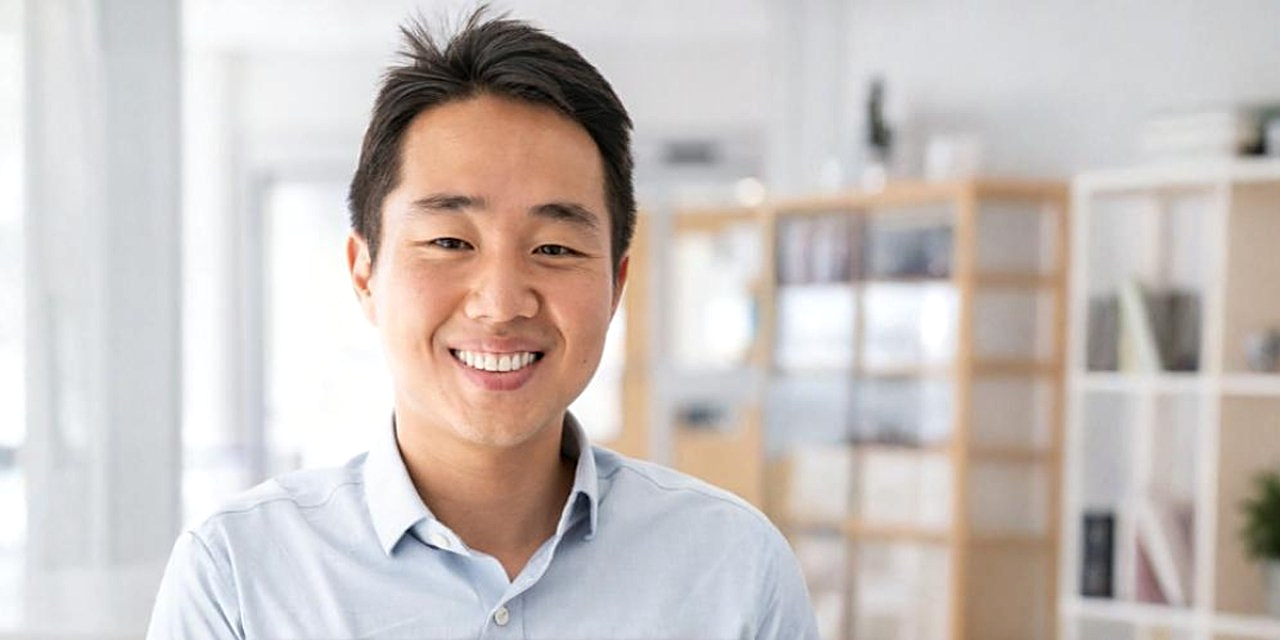Photo of Eunsuk Kang in the office.