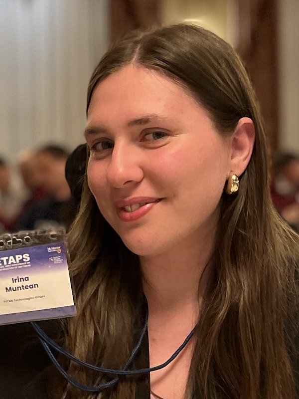 Irina Muntean at ETAPS